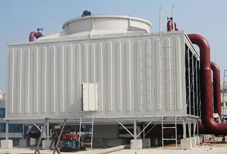 逆流闭式冷却塔
